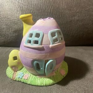 Russ Berry Vintage glitter Glam Easter egg house votive 90’s